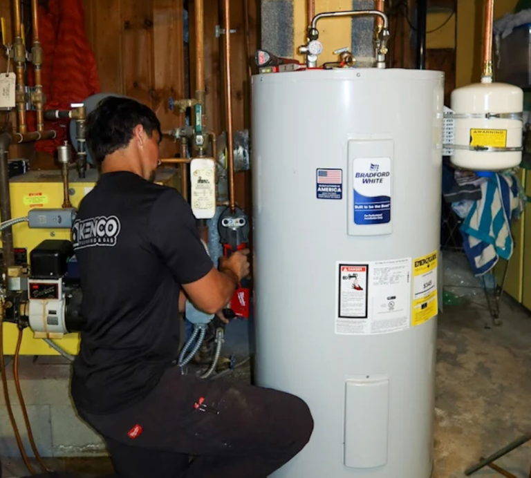 Kenco plumbing worker