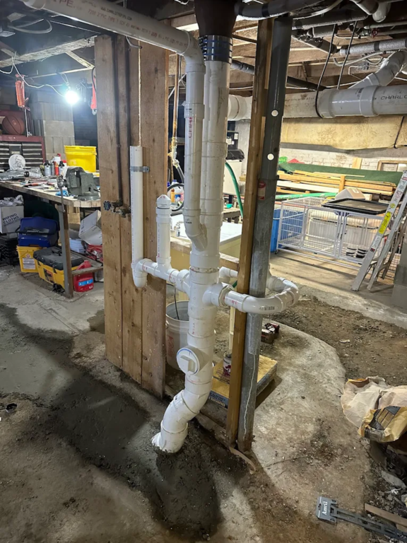 plumbing installation