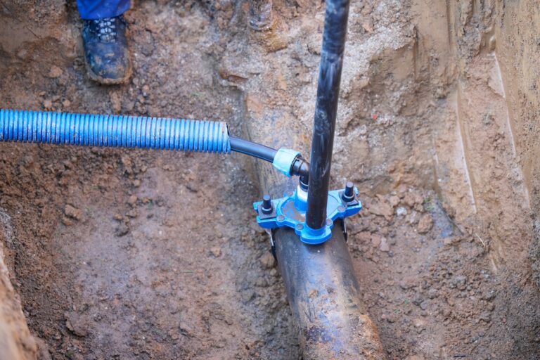 Sewer lines